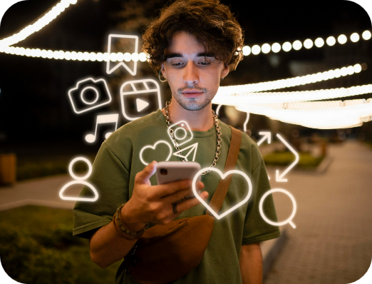 Conecta con nosotros en redes sociales